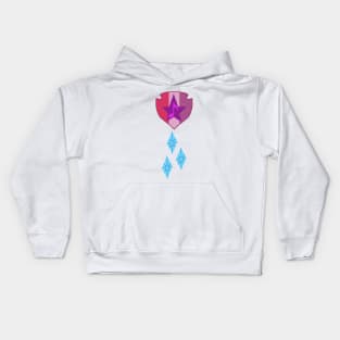 My little Pony - Sweetie Belle + Rarity Cutie Mark V2 Kids Hoodie